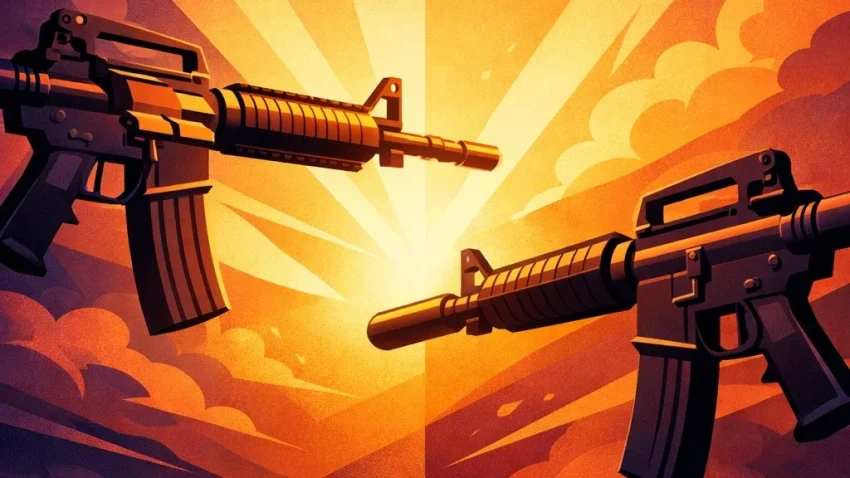 M4A4 vs M4A1-S in CS2: Überblick und wichtige Punkte